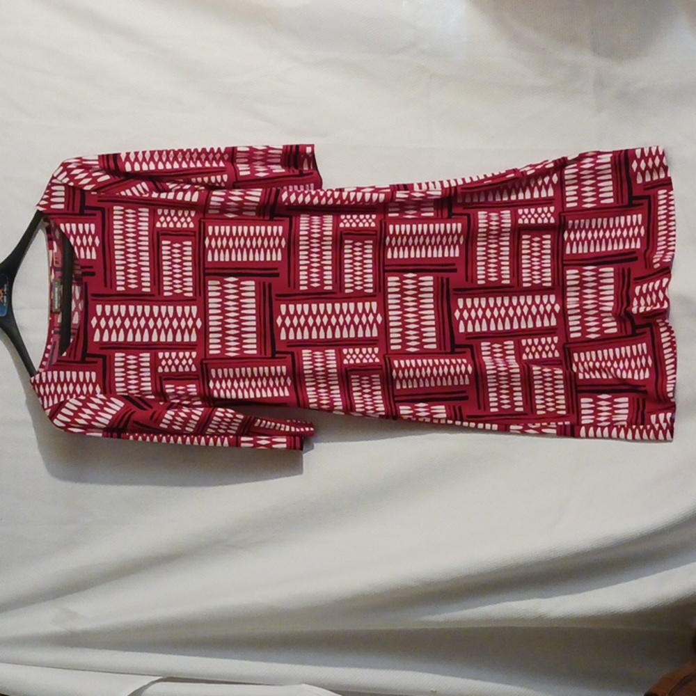 Woolworth red dress